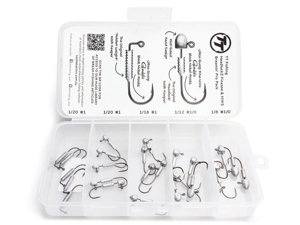 TT Lures Headlockz HD Breamin Pro Pack Jig Head Value Pack - Image 2