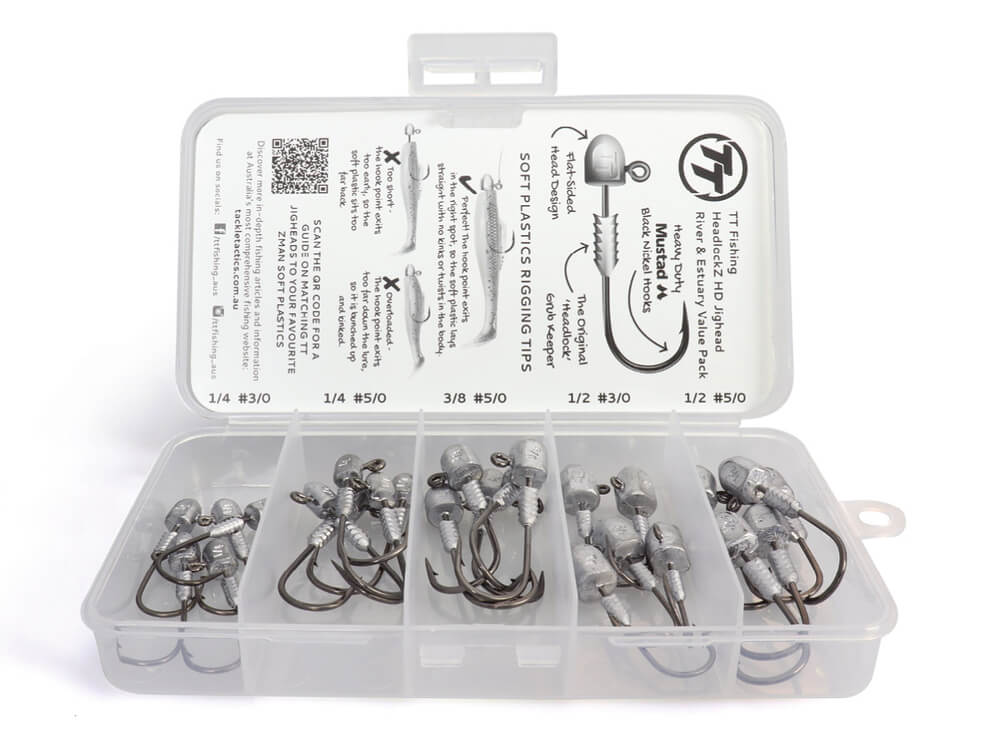 TT Lures Headlockz HD Inshore Reef Jig Head Value Pack - Image 2