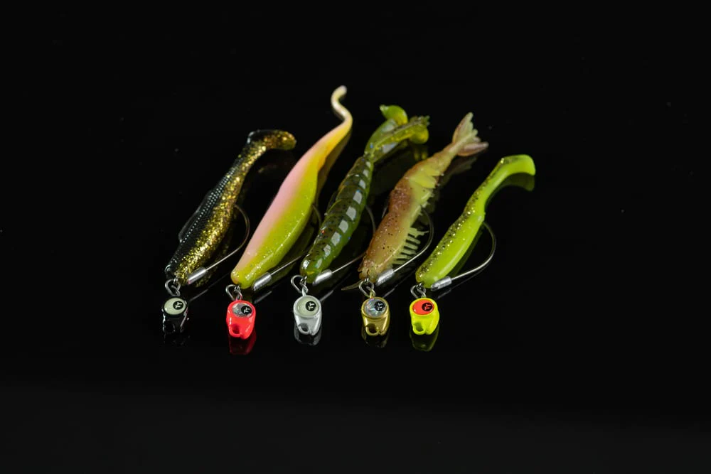 TT Lures Snake Eyez Series Jig Heads - Black - Image 2