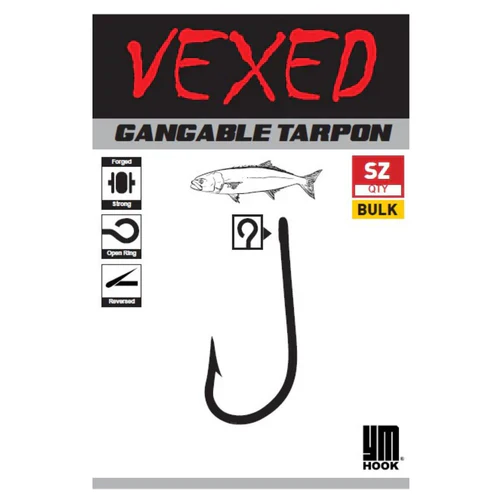 Vexed Gangable Tarpon Hooks