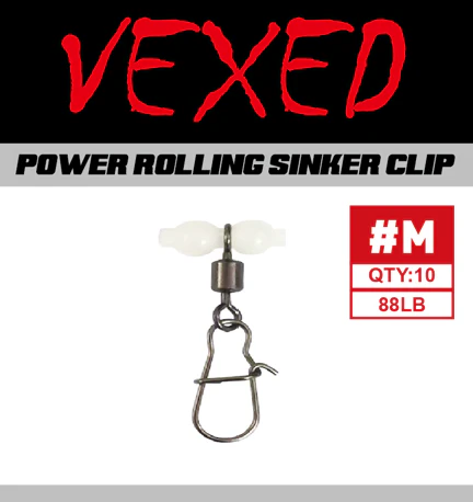 Vexed Power Rolling Sinker Clip