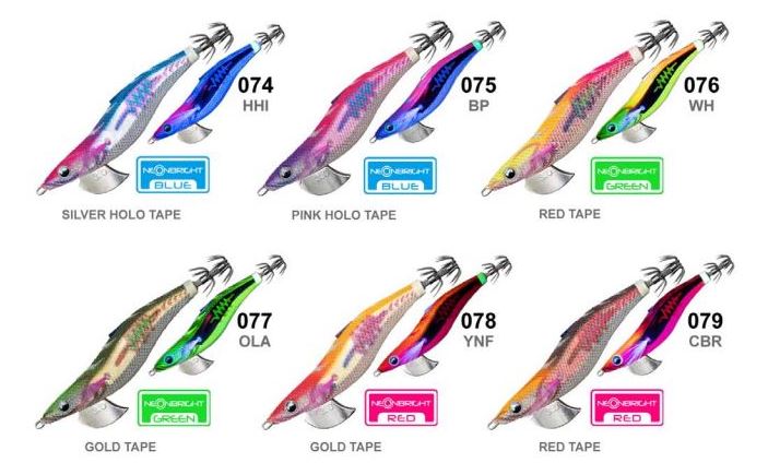 Yamashita EGI OH Search 2.5 Squid Jigs