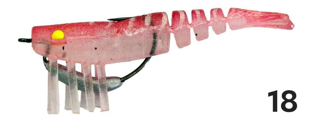 Zerek Live Shrimp 2in Rigged Plastic - Image 3