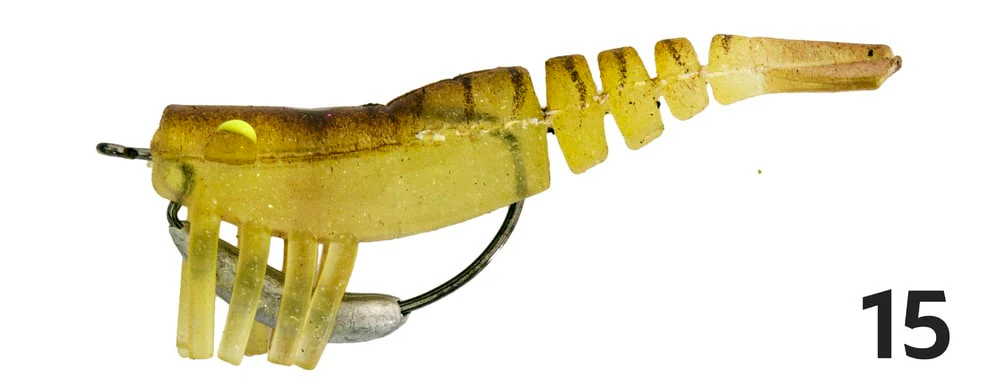 Zerek Live Shrimp 2in Rigged Plastic - Image 6