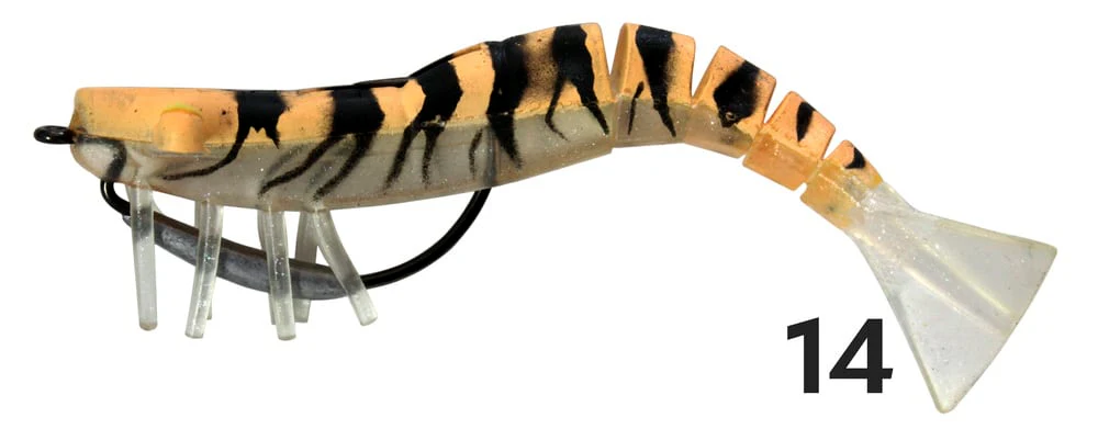 Zerek Live Shrimp 3.5in Rigged Plastic - Image 14