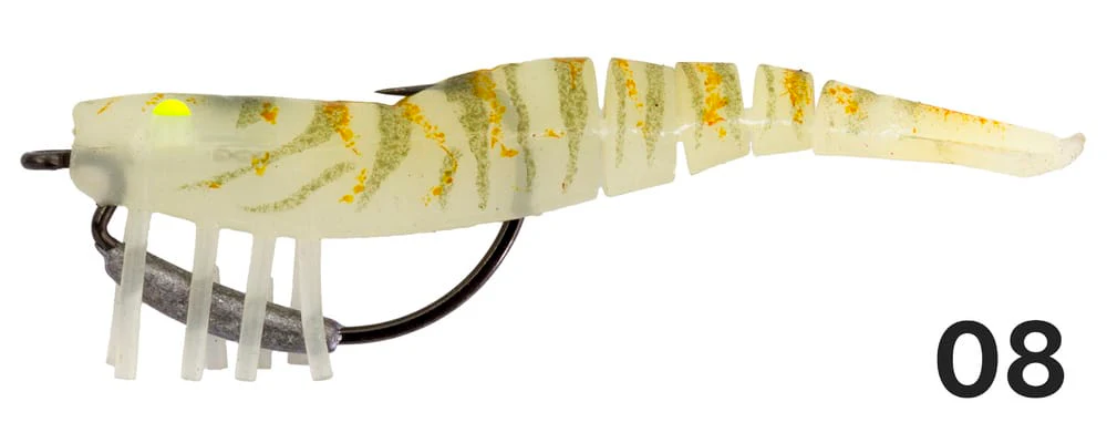 Zerek Live Shrimp 3.5in Rigged Plastic - Image 27