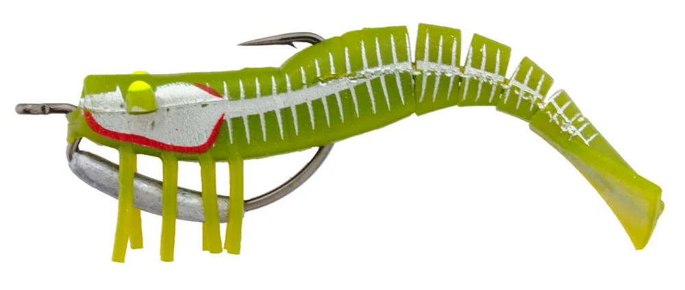 Zerek Live Shrimp 3.5in Rigged Plastic - Image 6