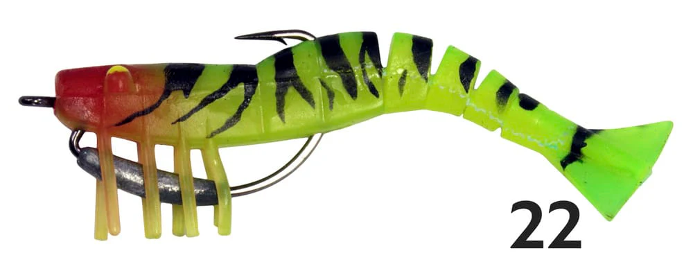 Zerek Live Shrimp 5in Rigged Plastic