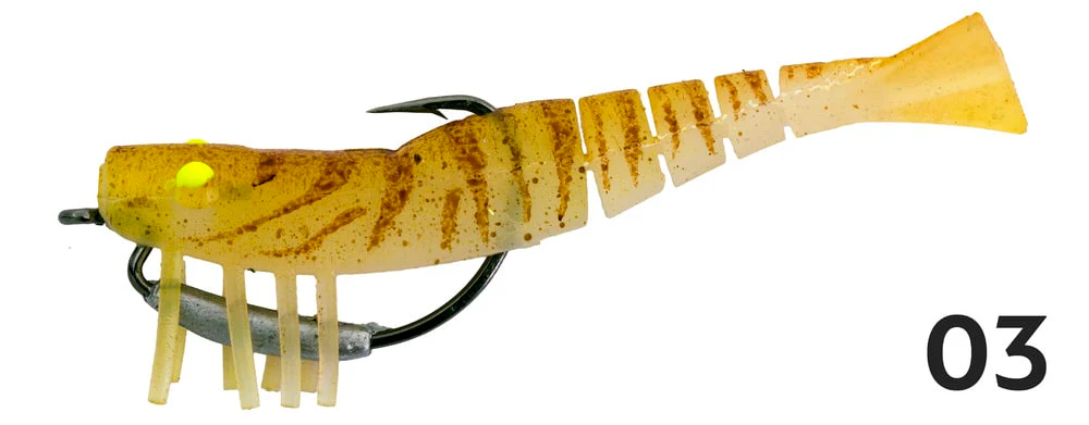 Zerek Live Shrimp 5in Rigged Plastic - Image 4