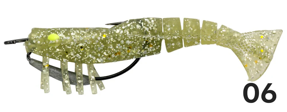 Zerek Live Shrimp 5in Rigged Plastic - Image 7