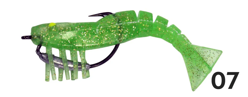 Zerek Live Shrimp 5in Rigged Plastic - Image 8